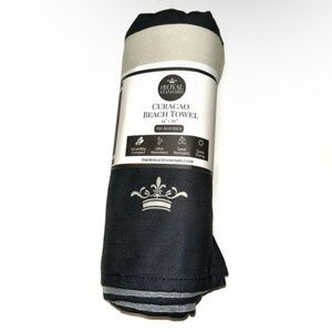 BOGO ‼️ Royal Essentials Black and Cream Beach Towel
